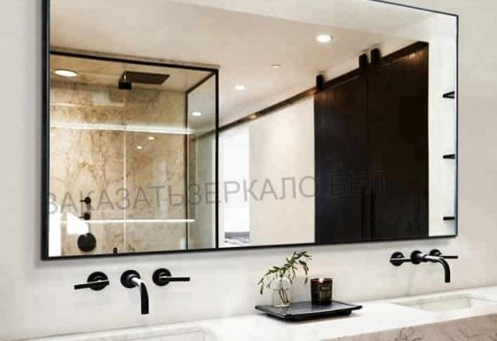 Большое зеркало для ванной
