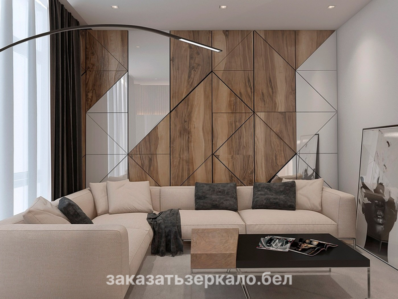 Стеклянная панель