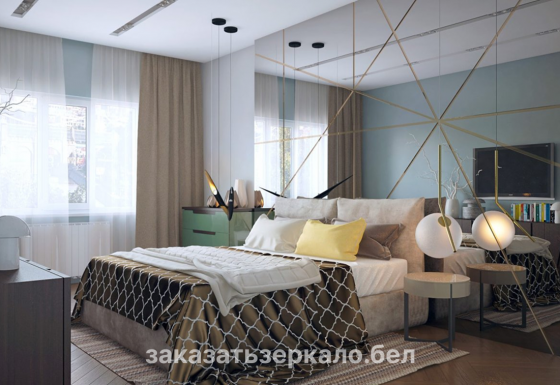 Зеркальные панели на заказ