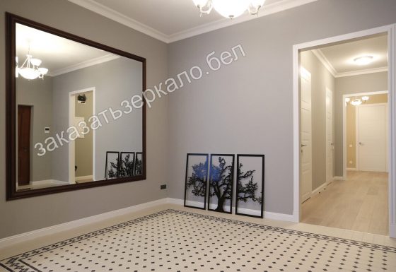 Большое зеркало для прихожей