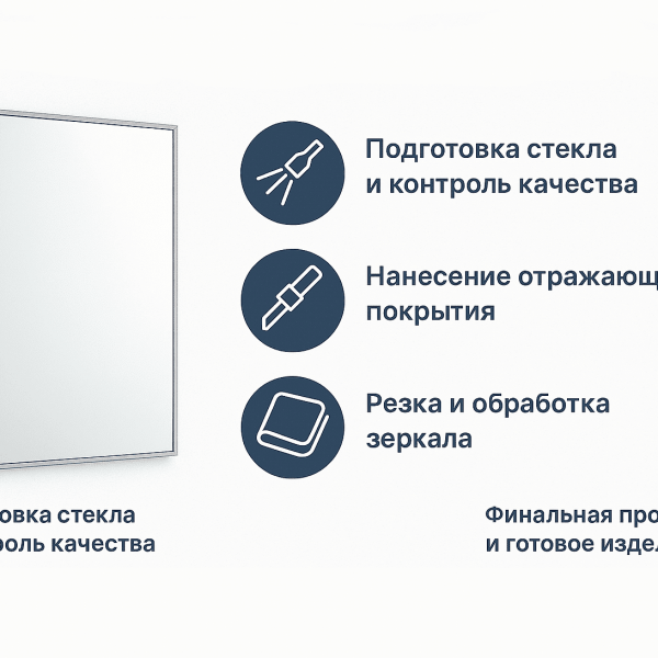 Как делают зеркала